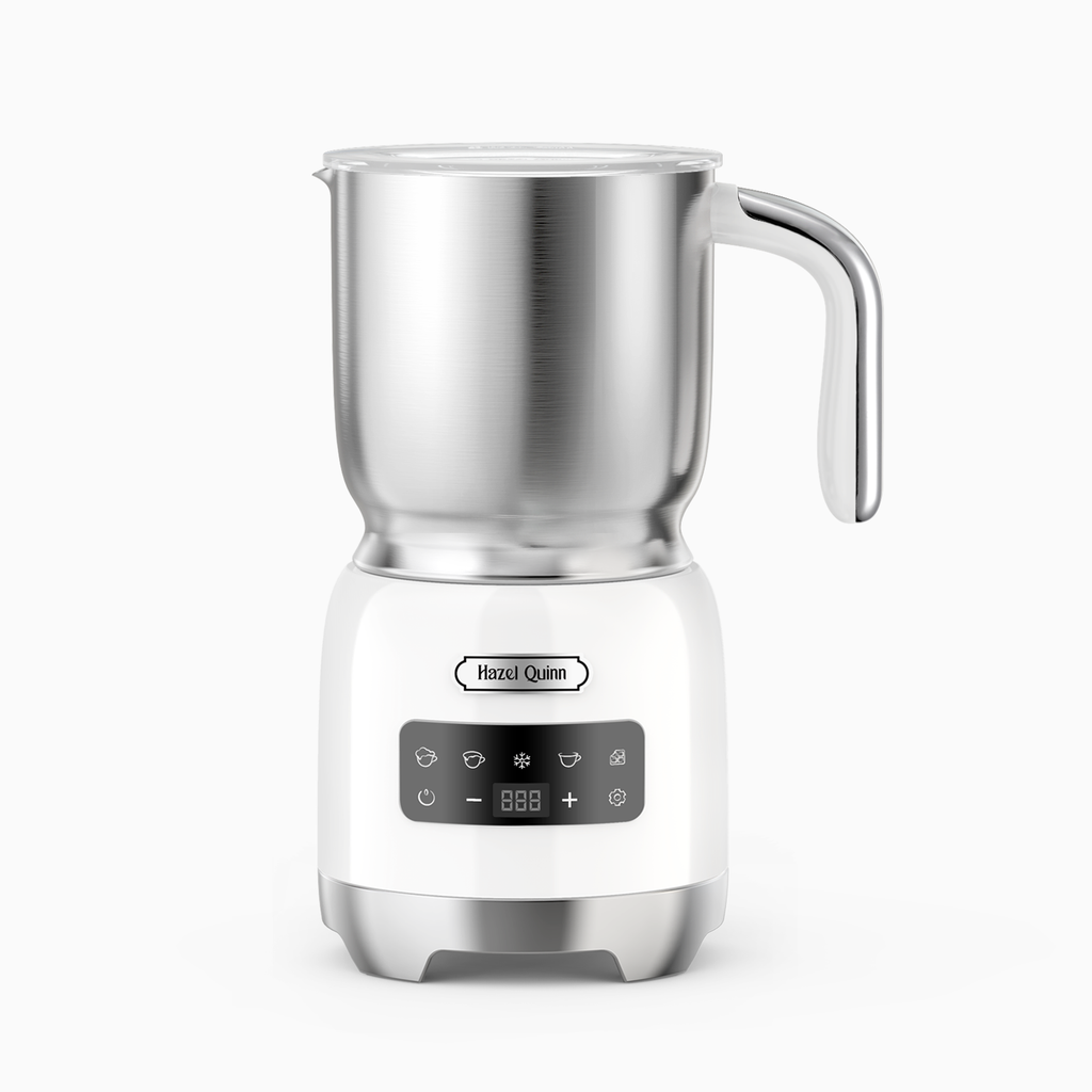 5-in-1 Electric Milk Frother, with Food Grade 304 Stainless Steel, LED Touch Screen, 0.4 L (Available in EU)