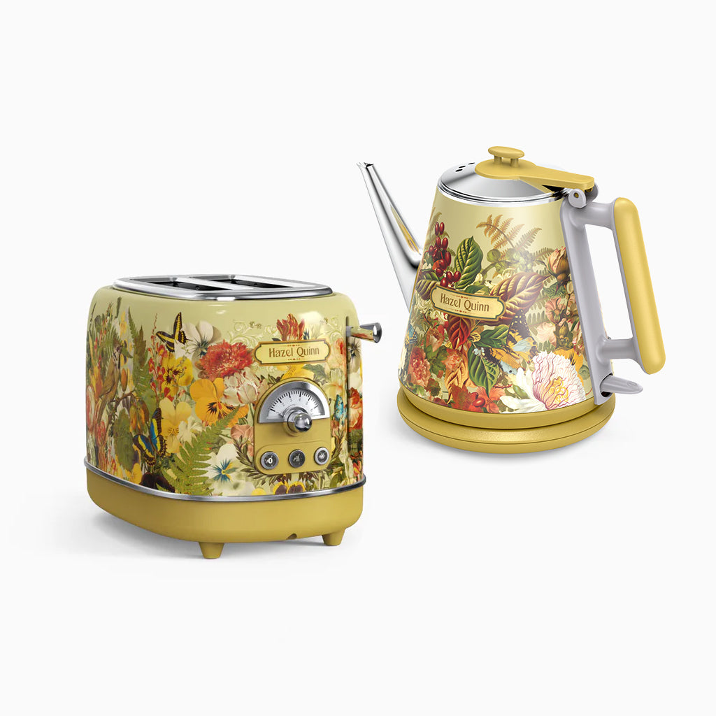 [Upbeat] Jointly-Designed 1 Liter Electric Kettle and 2-Slice Toaster Bundle (Available in US & EU)